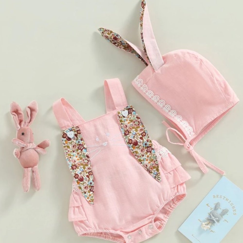 Easter Baby Romper, Easter Girl Romper, Sister Easter Outfits, My 1st Easter